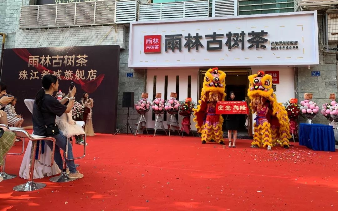 广州珠江新城首家雨林古树茶旗舰店正式开业！